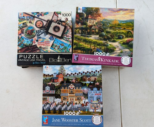 Bundle 000 pc puzzles - of, 1,000
